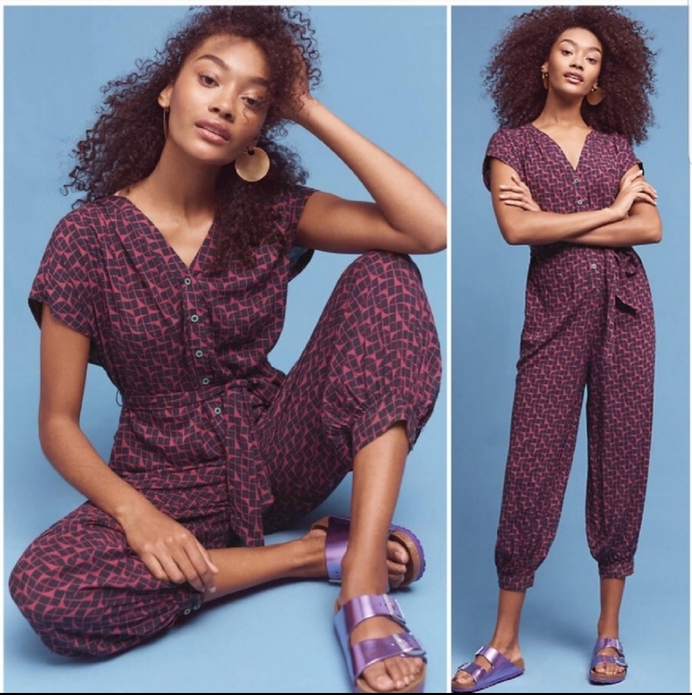 ISO Maeve Geoscope Jumpsuit in size XL